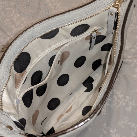 Gray Kate Spade Bay Street Cora Crossbody Purse - Picture 4 of 5